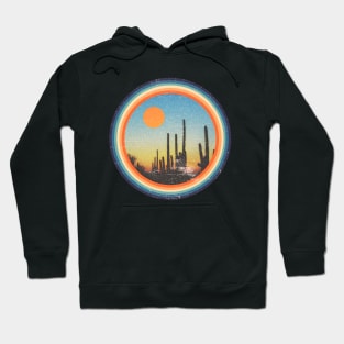 Vintage Desert landscape Hoodie